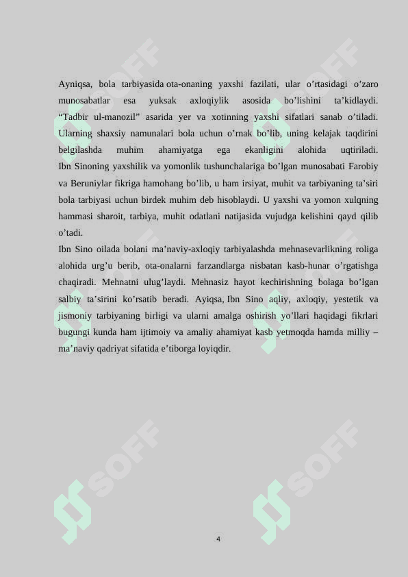 Ibn Sino oilada bolalarni sog'lom tarbiyalash masalalar 4