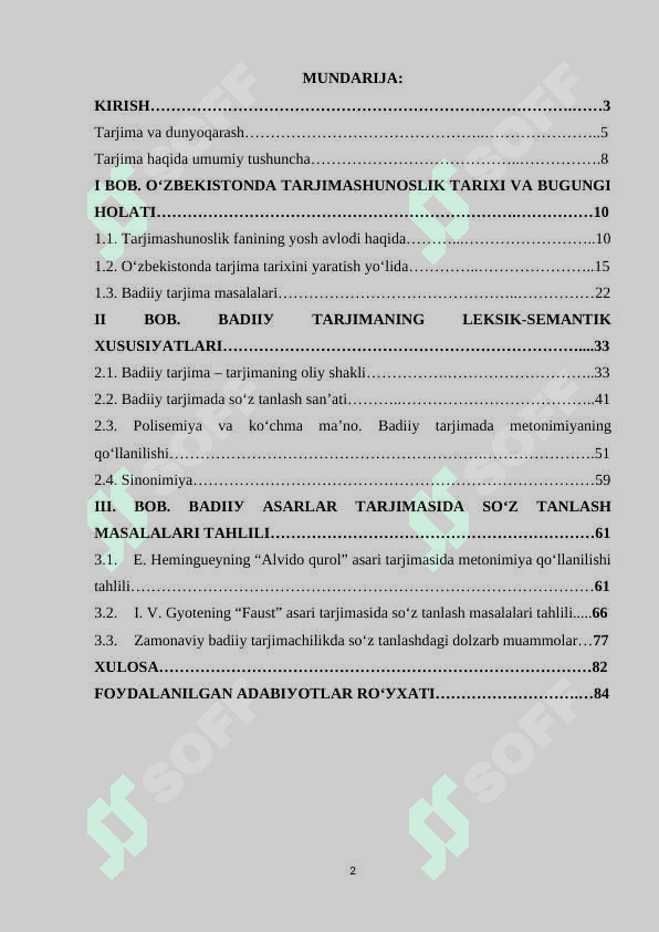 Badiiy tarjimada so`z tanlash 2