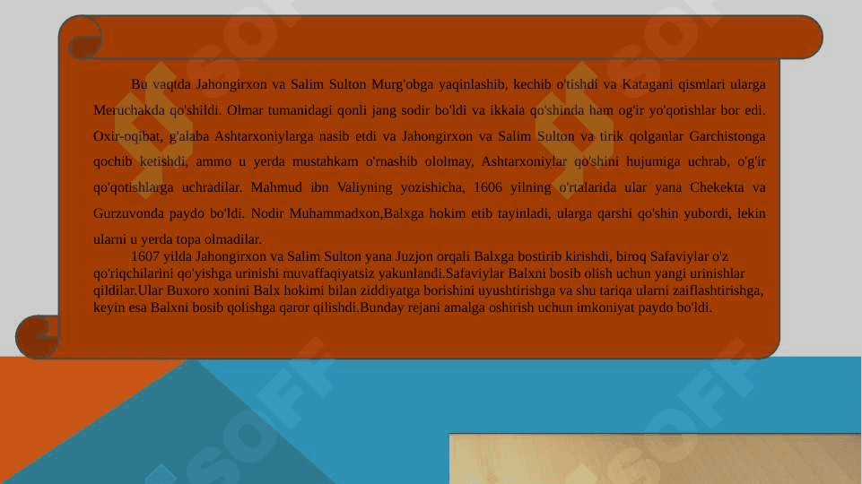 ASHTARXONIYLARNING ERON BILAN MUNOSABATLARI. 5