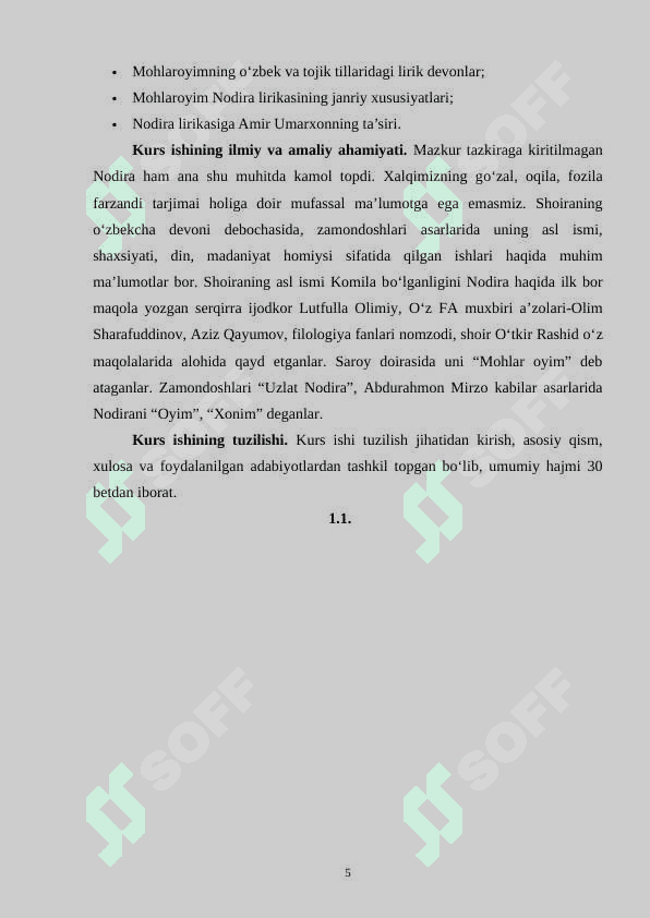 Mohlaroyim Nodira lirikasi 5
