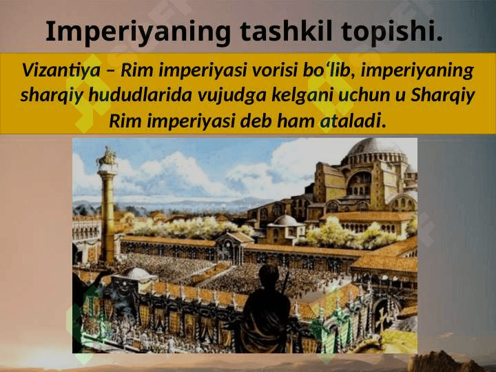 Vizantiya g‘arb va sharq orasida 2