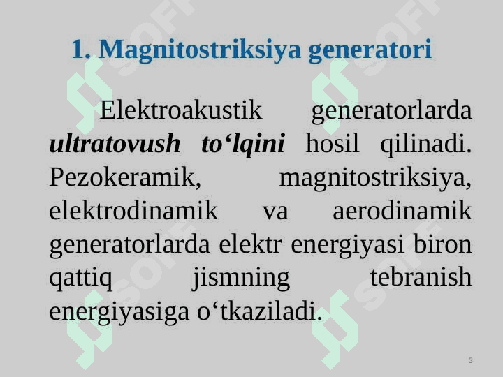 ULTRATOVUSH GENERATORLARI 3
