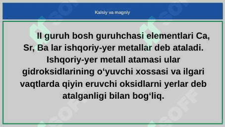 Kalsiy va magniy 4