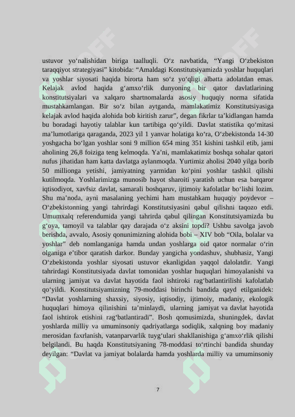 Yoshlarga oid davlat siyosati 7