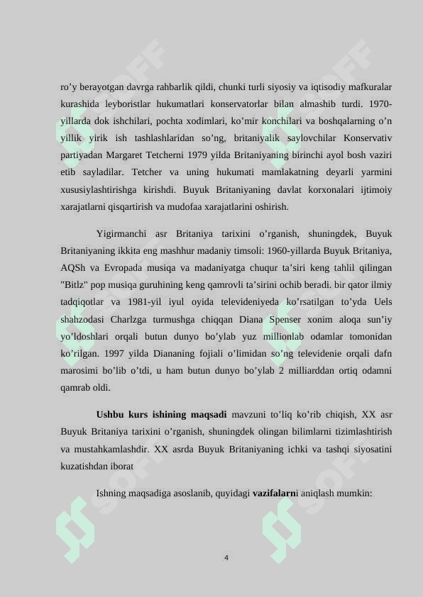 XX asrda buyuk britaniyaning ichki va tashqi siyosati 4