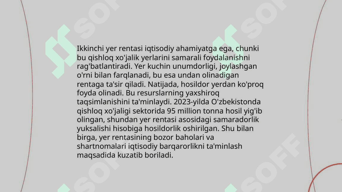 Yer rentasi va uning turlari 4