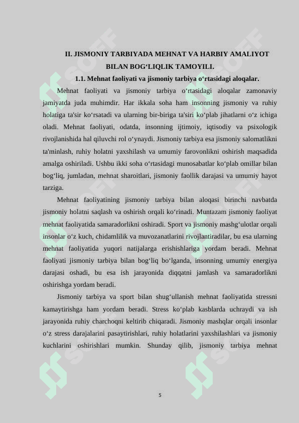 Jismoniy tarbiyada mehnat va harbiy amaliyot bilan bog‘liqlik tamoyili 5