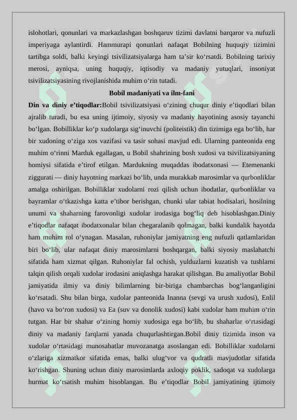 Qadimgi Bobil tarixi 25 6