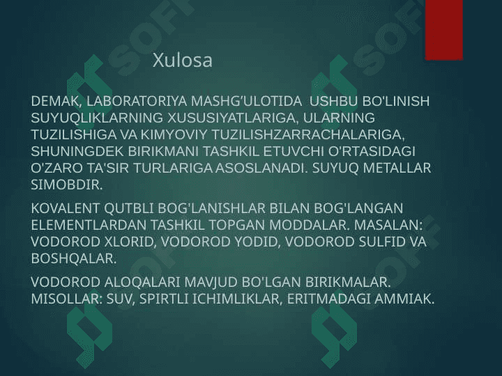 Suyuq kristallar va ularning qo’llanilishi 6