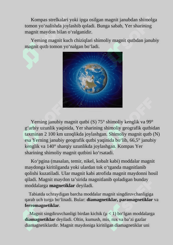 Magnetzim tabiati 4