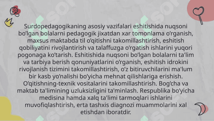 Eshitishda nuqsoni bo’lgan bolalar 4