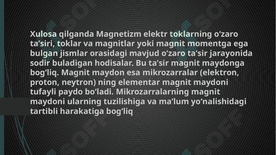 Dia Para va perramagnetizm tabiati 5