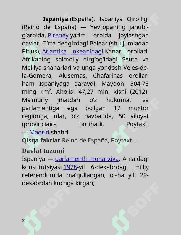 Ispaniya Qirolligi taqdimoti 2