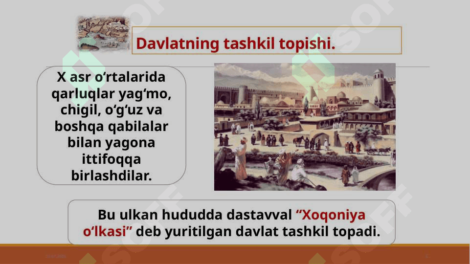 Qoraxoniylar Davlati va Movarounnahr 5