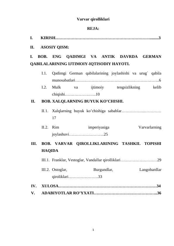 Varvar qirolliklari