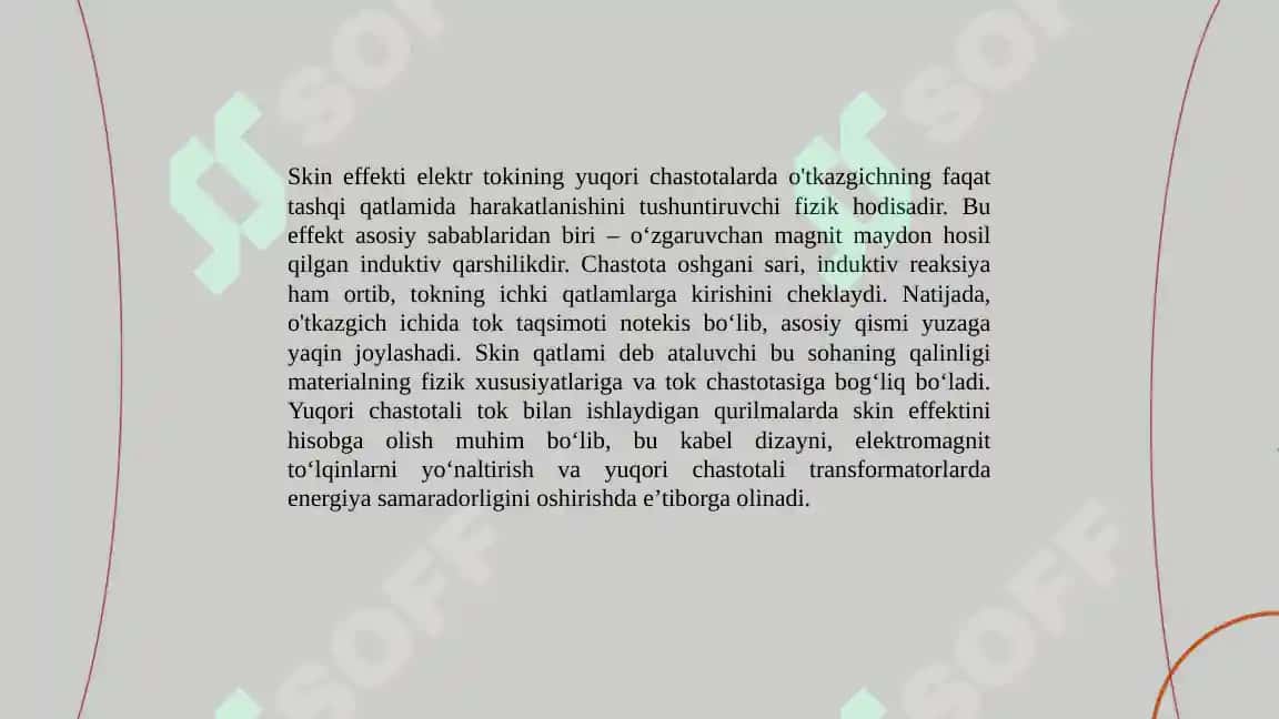 Skin effekti 4