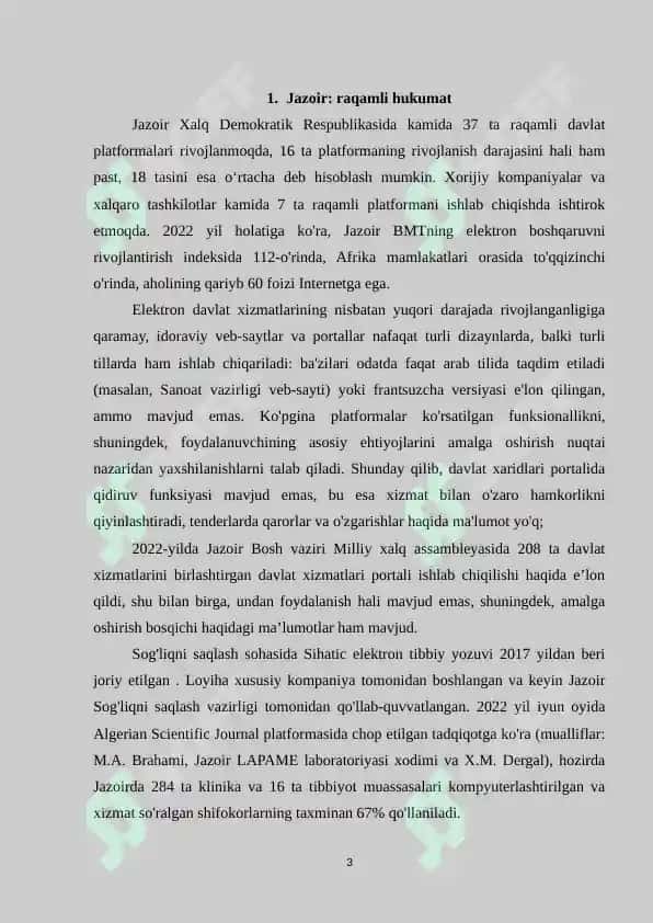 Jazoirda elektron hukumat 3