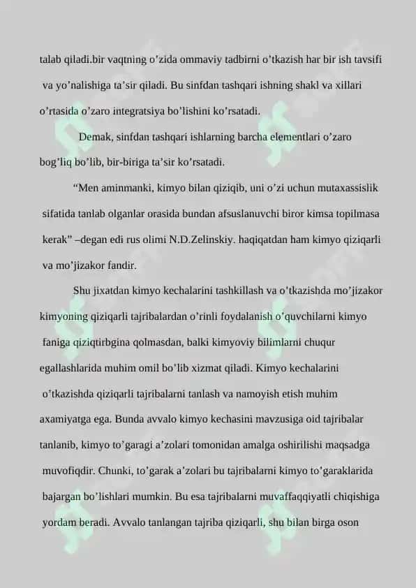 7-SINFDA  KIMYO  KECHALARINI  O’TKAZISH  METODIKASI. 3
