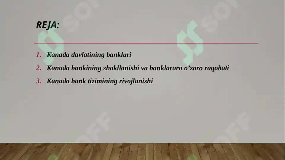 Kanada bank tizimi 2