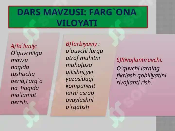 8-sinf geografiya ochiq dars 3
