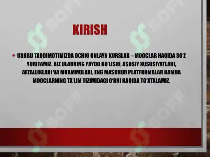 OMMAVIY Ochiq Onlayn Kurslar 2