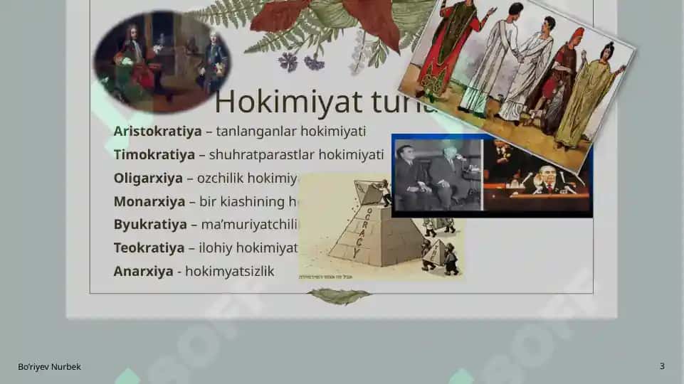 Siyosiy Hokimiyat 3