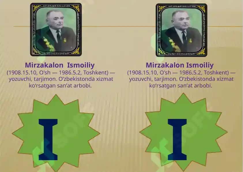 Adabiyot vakillari. 50 adabiyot vakillari 8