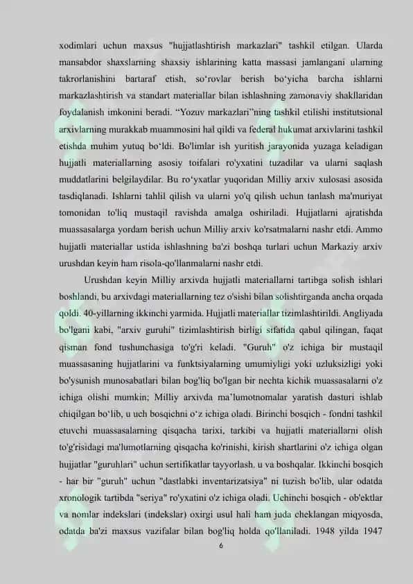 AQSHDA ZAMOANAVIY ARXIV TIZIMI 6