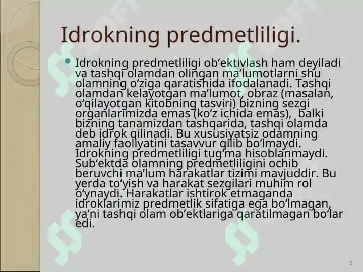 Idrok ILLYUZIYALARI 5