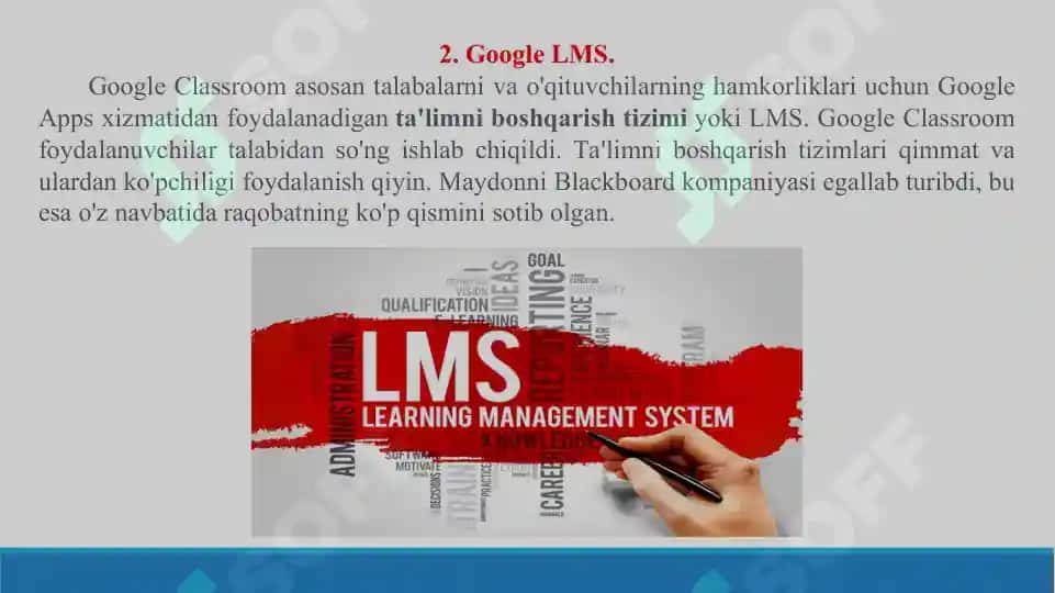 Google Classroom. Taqdimot 14 bet. 3