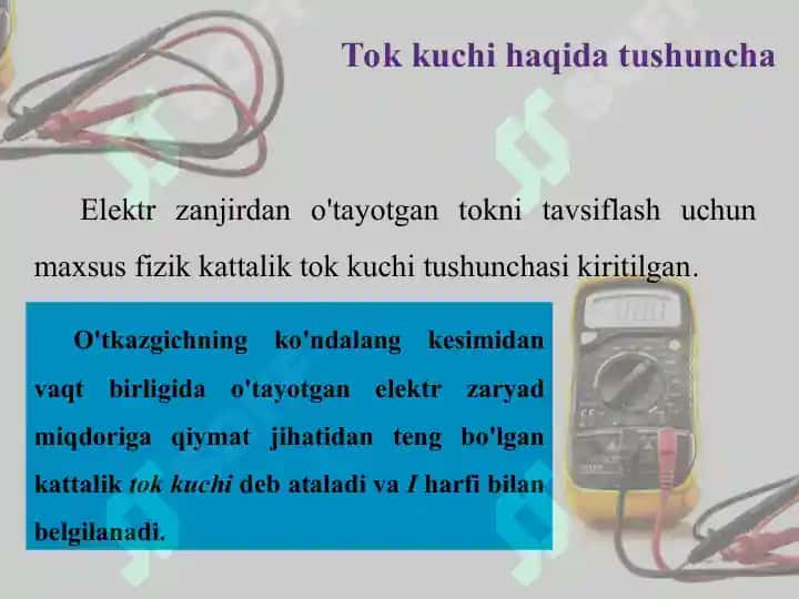 Elektr zanjir kuchi 2