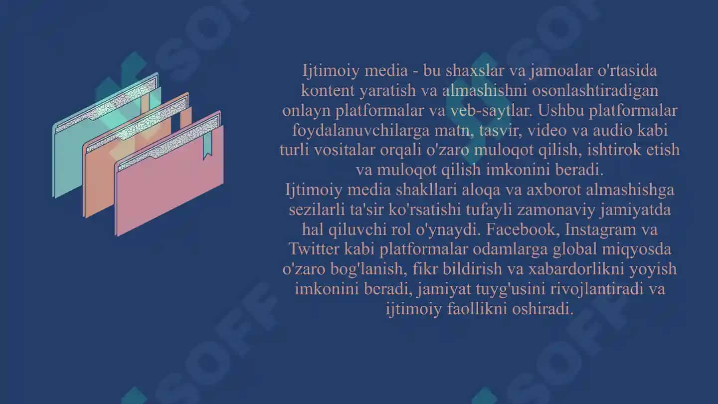 Medianing ijtimoiy mazmuni 2