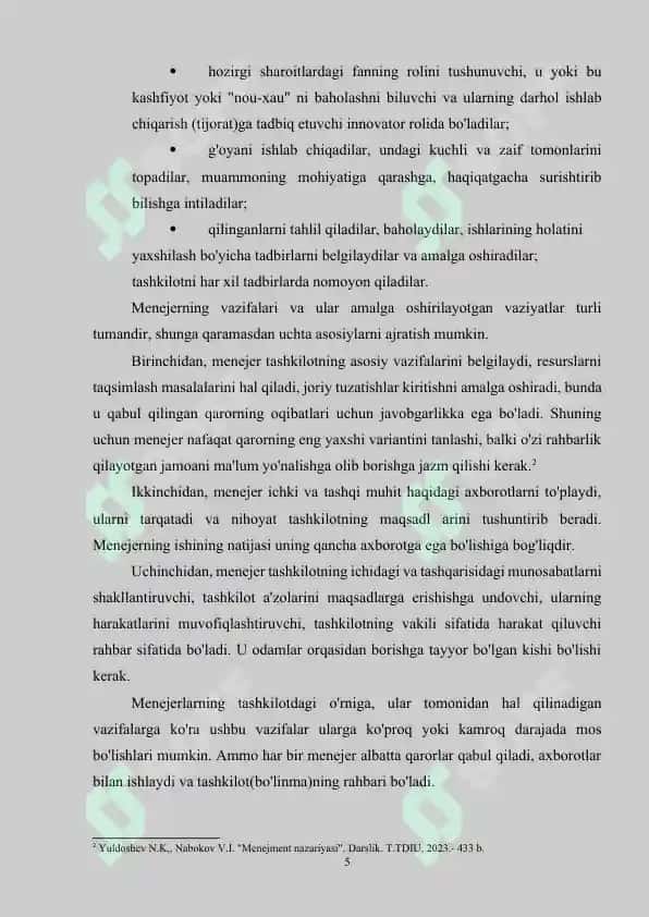 Menejer motivator 5