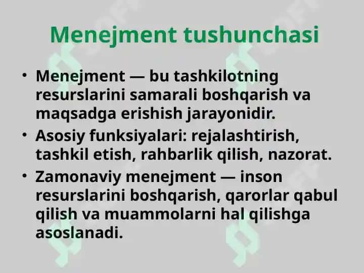 Menejment va Nizolar 3