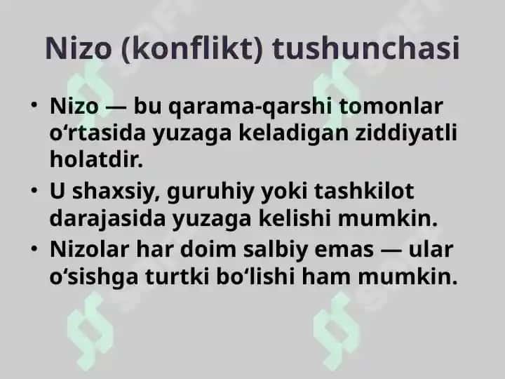 Menejment va Nizolar 6