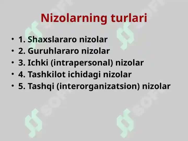 Menejment va Nizolar 7