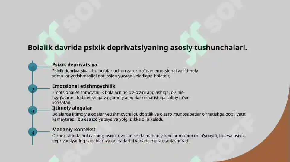 Psixik deprivatsiya 3