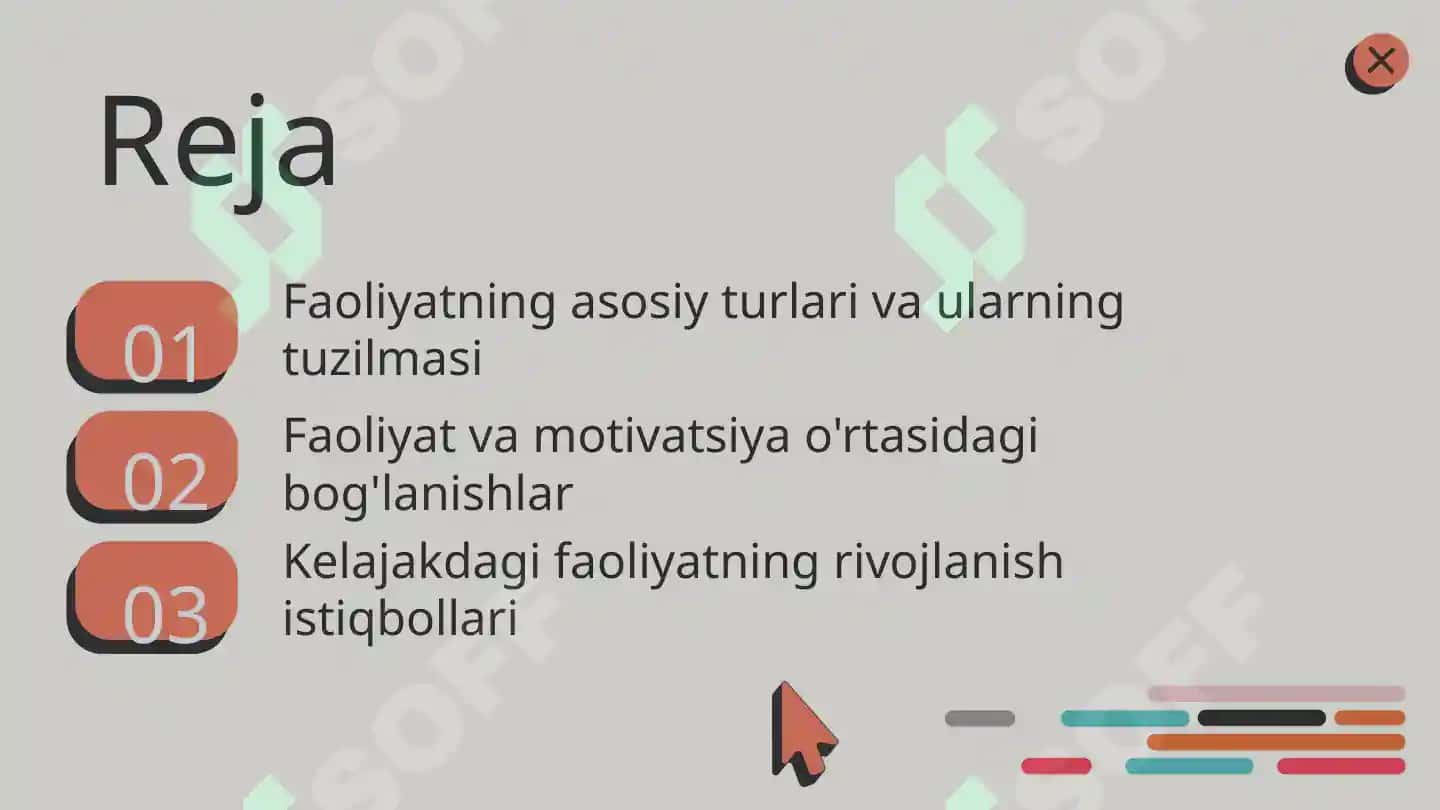Faoliyat va uning tuzilmasi 2