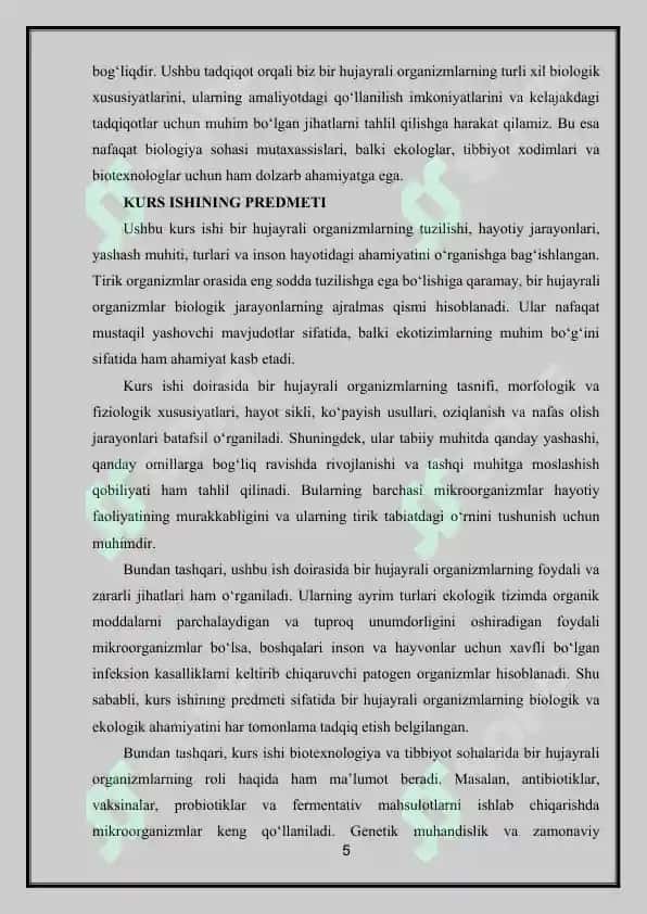 Bir hujayrali organizmlar 5