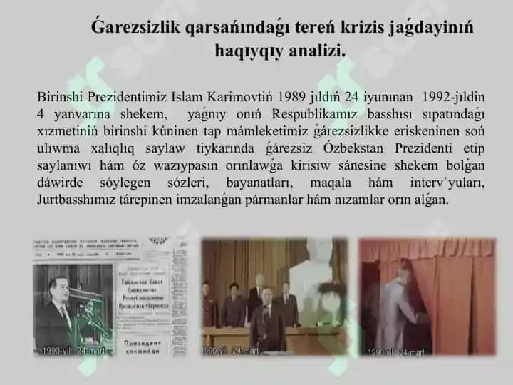 Jámiyetlik-siyasiy processler haqida 6