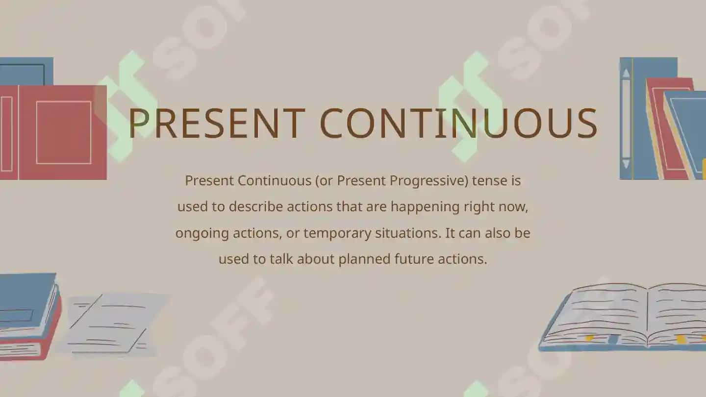 PRESENT CONTINUOUS 3
