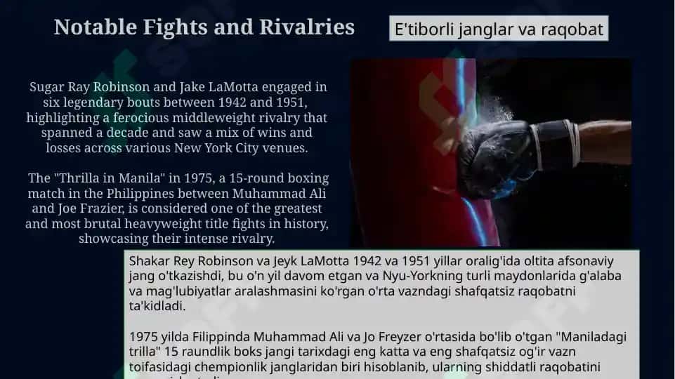 About boxing 5
