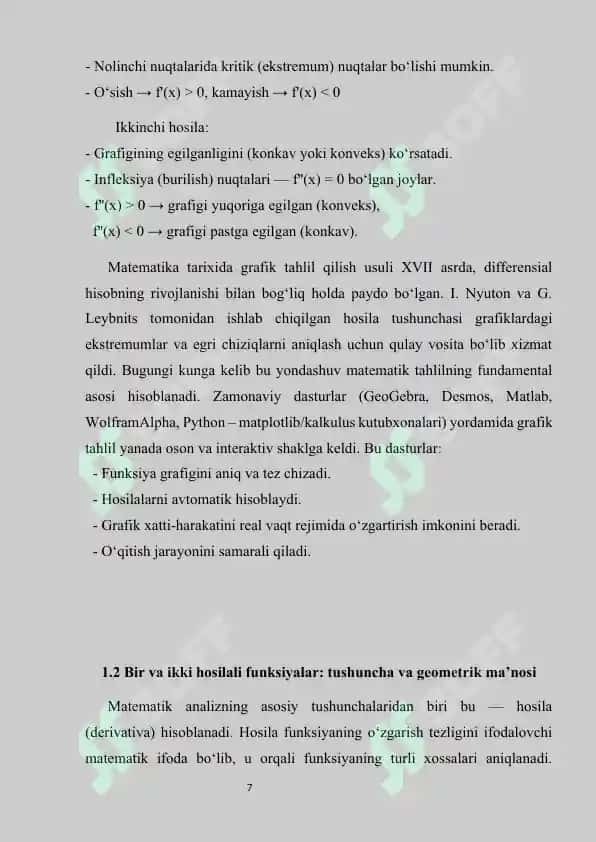 Matematika o'qitish metodikasi 7