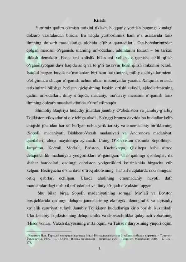 ARXEOLOGIYA kafedrasi malakaviy bitiruv ishi 3