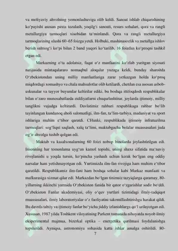 Ta'lim Tizimida Islohotlar 7