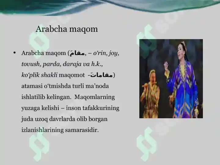 O’n ikki maqomning  yaratilish tarixi 2