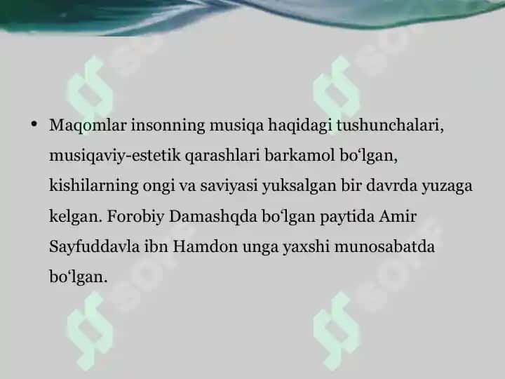 O’n ikki maqomning  yaratilish tarixi 3
