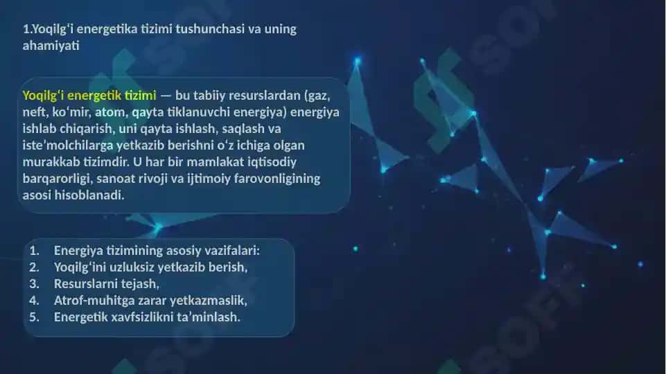 Yoqilg‘i energetik tizimi 2