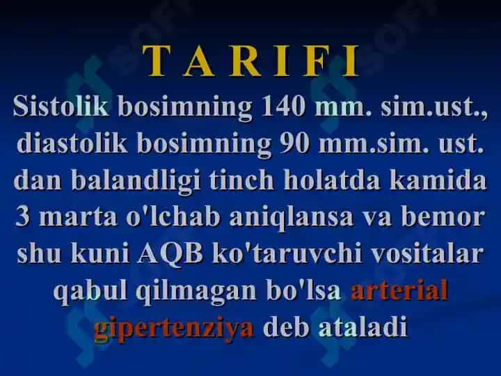 GIPERTONIYA KASALLIGI 2