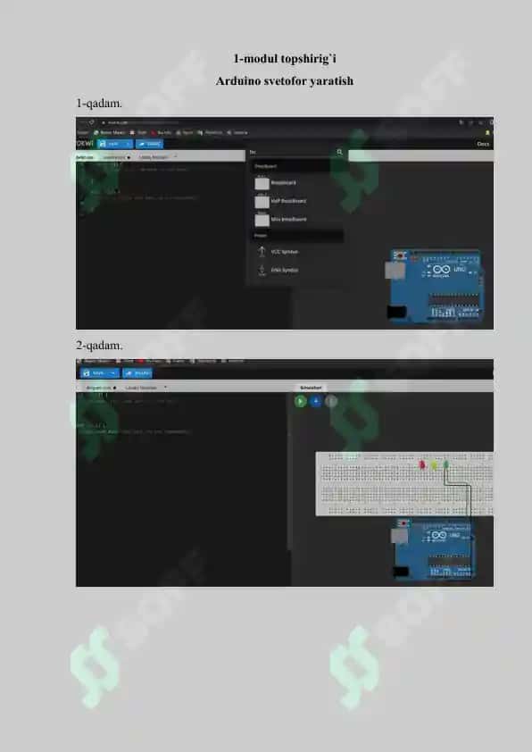 Robototexnikada dasturlash amaliy ishi 2